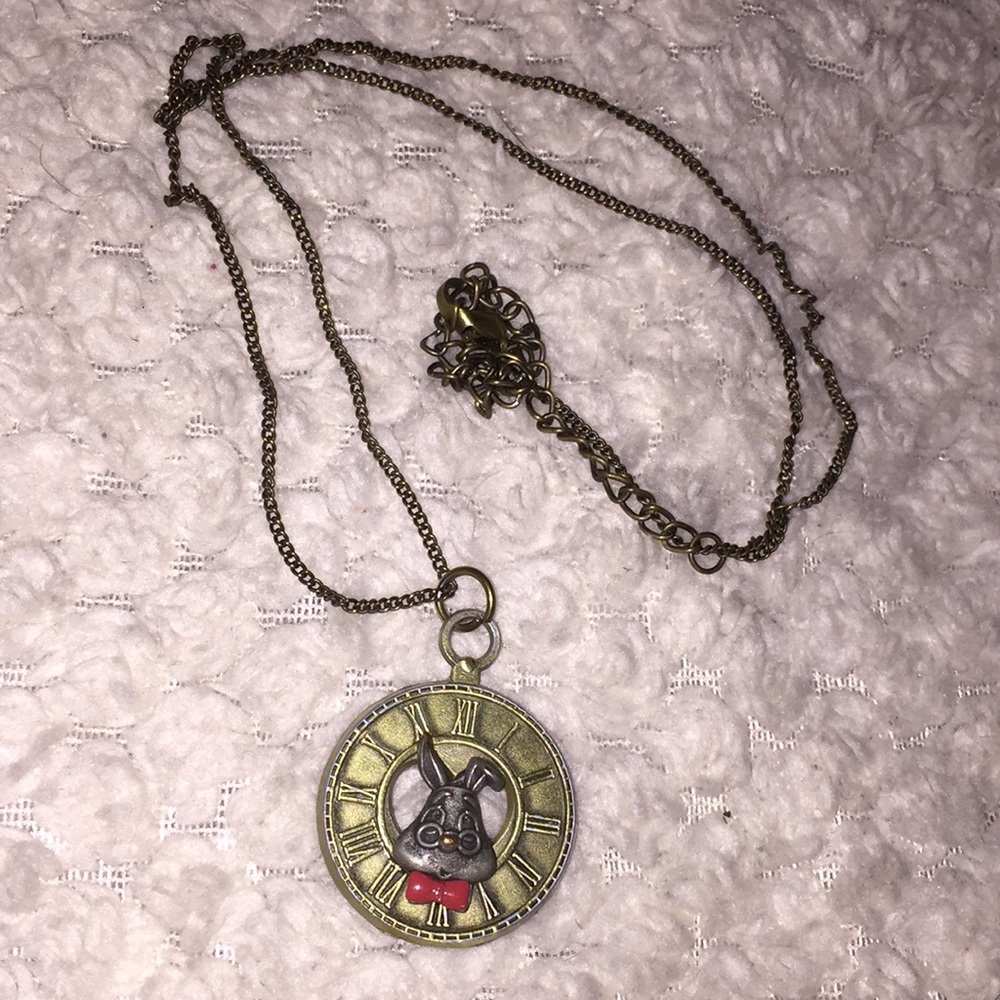 Alice and wonderland necklace